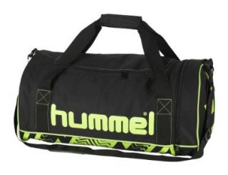 Hummel Tasche Aw13 Sports Bag, black/green gecko, 49 x 26 x 24 cm, 40 260 2986: Sport & Freizeit