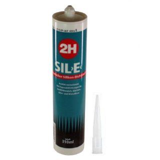 Sanitr und Fliesen Silikon SIL E (43) Blau 241, Silikon Dichtstoff 310ml Kartusche: Baumarkt