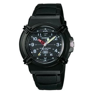 Casio Mens Analog Sport Watch   Black   HDA600B