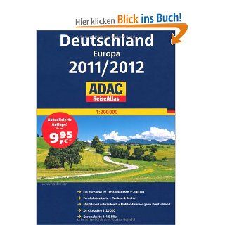ADAC ReiseAtlas Deutschland, Europa 2011/2012: Bücher