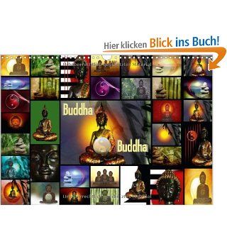 Buddha Wandkalender 2014 DIN A3 quer : Buddha   Religion   Buddhismus Monatskalender, 14 Seiten: Claudia Burlager: Bücher