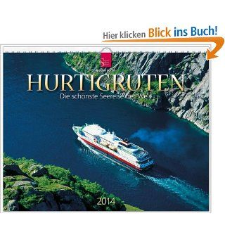 Hurtigruten 2014   Die schnste Seereise der Welt: Original Strtz Kalender   Groformat Kalender 60 x 48 cm Spiralbindung: Kai Uwe Kchler: Bücher