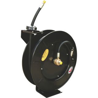 Northern Industrial Tools Grease Hose Reel — 3/8in. x 50ft. Hose, Max. 4000 PSI  Hoses   Accessories