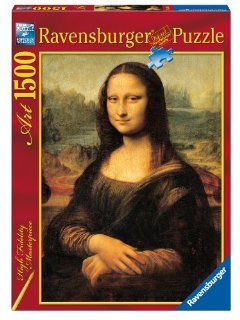 Ravensburger Puzzle 1500 Teile   Die Mona Lisa, Leonardo (Code 16225): Spielzeug