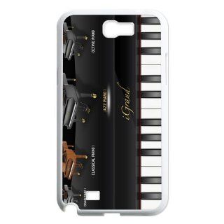 Music Series Instrument Piano Case for Samsung Galaxy Note 2 N7100 U118513 Cell Phones & Accessories