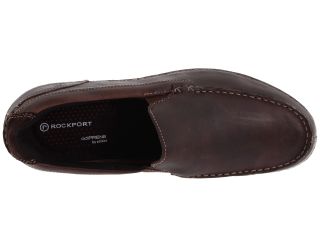 Rockport Thru The Week Slip On Dark Brown Leather