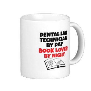Dental Lab Technician Book Lover Coffee Mug