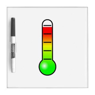 Temperature Thermometer Dry Erase Whiteboard