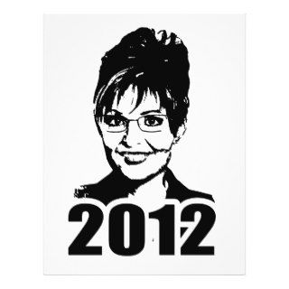 SARAH PALIN 2012 FLYERS