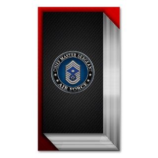 [154] Air Force First Sergeant (E 9) [1Sgt E9] Business Card Template