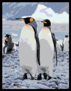 Penguins Counted Cross Stitch Kit: Everything Else