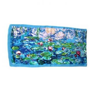 Art Silk Oblong Scarf w/ Monet's "Water Lilies", 1906, One size at  Womens Clothing store