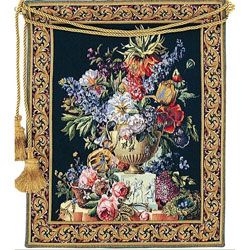 Fiori European Floral Tapestry Wall Hanging