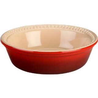 Le Creuset PG1854 1367 Stoneware Heritage Pie Dishes, Cherry, Petite, Set of 4: Kitchen & Dining