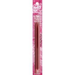 Susan Bates Silvalume Red Double Point Knitting Needles (pack Of 5)