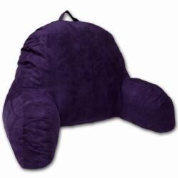 Purple Microsuede Bed Rest