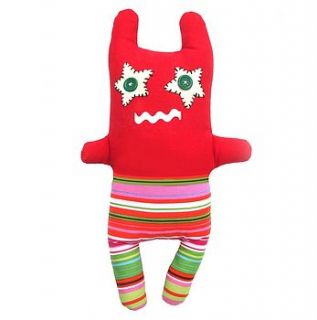 monster in fancy pants sewing kit by sewgirl