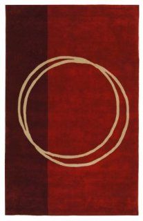 Safavieh Rodeo Drive Collection RD624A Handmade Red and Ivory Wool Area Rug, 5 Feet by 8 Feet   Runners