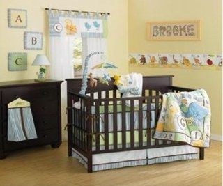 ABC Animal Friends 10 Piece Crib Bedding Set : Crib Bedding Sets : Baby