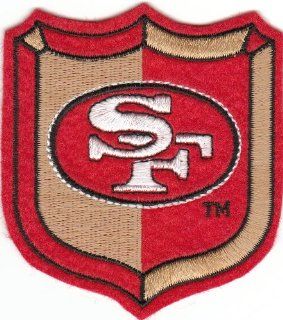 Vintage 80s San Francisco SF 49ers RED 3" Old Logo Crest Patch Throwback(new old stock) Sew or Iron On: Everything Else