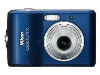 Nikon Coolpix L18 8MP Digital Camera with 3x Optical Zoom (Navy) : Point And Shoot Digital Cameras : Camera & Photo