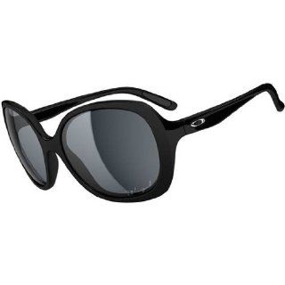 Oakley Backhand Sunglasses   Oakley Women's Polarized Active Oval Sunglasses   Polished Black/Grey / One Size Fits All Automotive