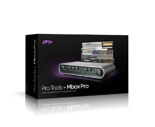 Avid Pro Tools + Mbox Pro High Resolution 8x8 Pro Tools Studio Bundle for Mac and PC Musical Instruments