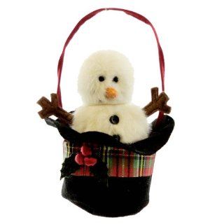 Boyds Bears Tartenbeary Plush Ornament   Chilly Snowman   5": Toys & Games