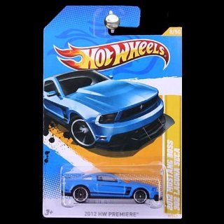 Hot Wheels 2012 New Models: 2012 Mustang Boss 302 Laguna Seca (blue): Toys & Games