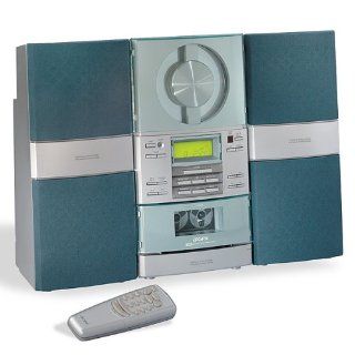GPX S7030 Vertical CD Player with Digital AM/FM and Cassette Player: Electronics