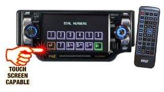 Pyle PLD51MUBT 5 inch TFT Touch Screen DVD/VCD/CD/MP3/CD R/USB/ AM/FM/Bluetooth and Screen Dial Pad : Vehicle Dvd Players : Car Electronics