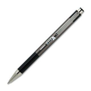 Zebra 301A Retractable Ballpoint Pen   301A Retractable Ballpoint, 0.7 mm, Black Ink, Gunmetal Gray Barrel, Dozen : Rollerball Pens : Office Products