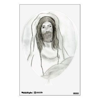 Jesus in Cave Wall Graphic