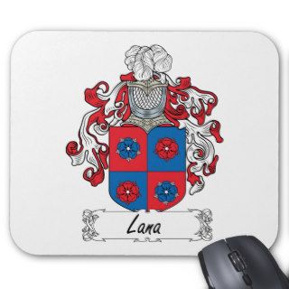 Lana Family Crest Mouse Pads