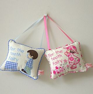 tooth fairy cushions by little ella james