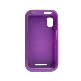Motorola MB508 Flipside Rubberized Shield Hard Case   Purple: Cell Phones & Accessories