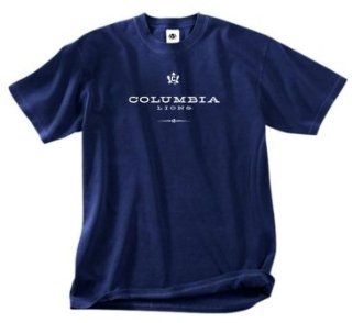 Columbia University "Commons Collection" Navy T Shirt: Sports & Outdoors