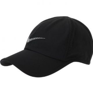 Nike Dri Fit Featherlite Tennis Hat Black / White 532274 010  Baseball Caps  Clothing