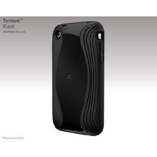 SwitchEasy Torrent Hybrid Case for iPhone 3G/3GS   Black: Cell Phones & Accessories