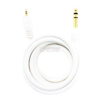 Topzone 6 feet 6.5mm Stereo Plug to 2.5mm Mini Stereo Plug Cable: Electronics
