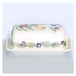 Pfaltzgraff Jamberry Covered Butter Dish Kitchen & Dining