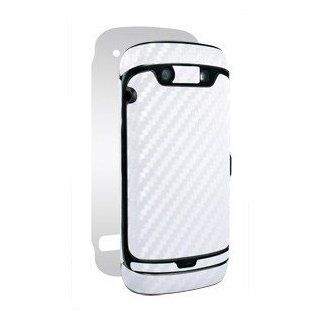 BlackBerry Torch 9850/9860 Carbon Fiber armor(White) Full Body Protection + Screen Protector by Bodyguardz: Cell Phones & Accessories