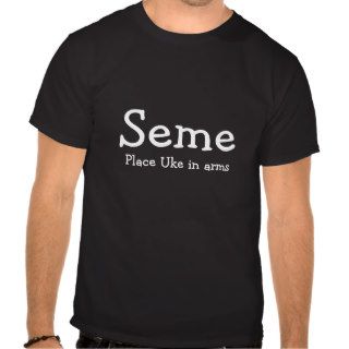 Seme Instructions Shirts