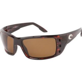 Costa Del Mar Permit Dark Amber CR 39 Lens with Tortoise Frame: Shoes
