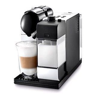DeLonghi Nespresso Espresso/Cappuccino Machine   Lattissima   White: Combination Coffee Espresso Machines: Kitchen & Dining