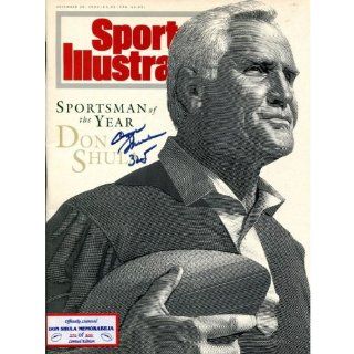 Don Shula 325 Autographed Sports Illustrated Magazine   Autographed NFL Magazines at 's Sports Collectibles Store