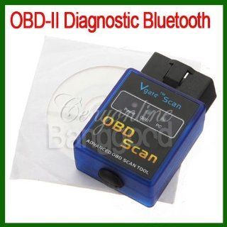 Mini Bluetooth V1.5 Elm327 Obd ii Obd2 Interface Auto Car Diagnostic Scanner Cell Phones & Accessories