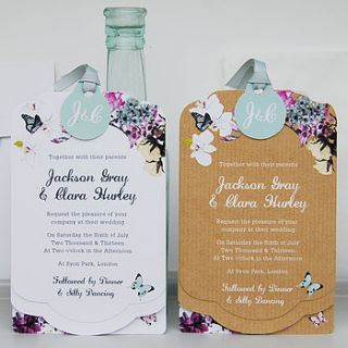 midsummer luxe invitation set by eagle eyed bride