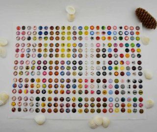 1set=330pcs Lovely Home Button Rubber Sticker for Apple iPhone 4 4S Ipod Ipad 2 3 Mini IPhone 5: Cell Phones & Accessories