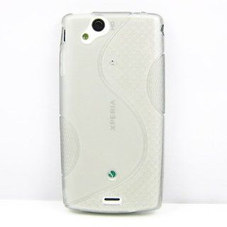 New Gray Clear S Line Frosted Soft Case Cover Skin For Sony Ericsson Xperia Arc S Lt15i Lt18i X12: Cell Phones & Accessories
